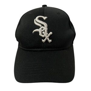 Chicago White Sox MLB Youth Adjustable Black Baseball Cap Hat Team MLB OC Sports